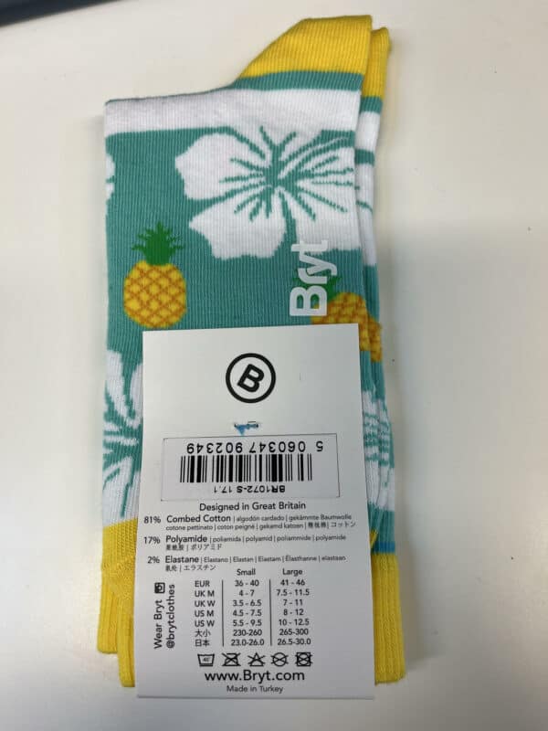 Men's pineapple socks